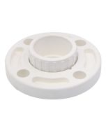 3 in. SCH-80 PVC Van Stone Flange 2-Piece ANSI/ASTM D2467 Socket-Type High Pressure Pipe Fitting