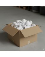 100 PC/BOX 3/4 in. PVC SCH-40 90° Male to Female Elbow MIP x FIP (FNPT x MNPT) Fittings NSF ANSI ASTM D2466