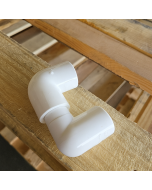 3/4 in. PVC SCH-40 U-Shape Adjustable/Rotable Connector 2-Piece Fitting Kit NSF ASTM D2466