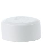 6 in. Schedule-40 PVC End Cap Pressure Pipe Fitting NSF SCH40 ASTM D2466 6"