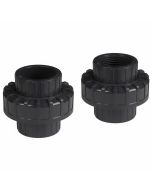 2-Pack 3/4" Schedule 80 PVC Union Socket x Thread F1970