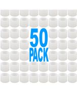 50-Pk 1/2" PEX-A Expansion Rings/Sleeves w/Stopper ASTM F1960 PPSU PEX Fittings NSF