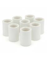 8-Pk 3/4 in. PVC SCH-40 Female Adapters Female Threaded NPT x Slip/Socket Pipe Fittings SCH40 ASTM D2466 NSF-Listed