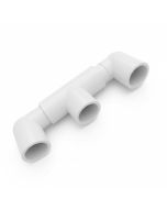 247Garden 3/4" SCH40 2-Port Out Basic Adjustable-Tee Manifold Kit NSF/ASTM D2466