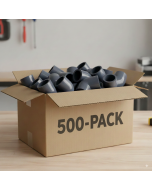 500PC/BOX 1/2 in. SCH-80 90-Degree PVC Elbow Fittings (Socket Ends) NSF ASTM D2467 High Pressure Pipe Fittings