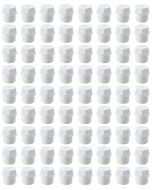 72-Pack 3/4" SCH-40 PVC Male Threaded Plug Pipe Fittings, Plumbing Grade NSF-PW UPC ASTM ANSI D2466