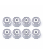 8-PK 1-1/4 in. PVC Casters Pipe Cap Fittings - ASTM SCH40 Furniture-Grade - Also Fits 3/4" PVC Fitting