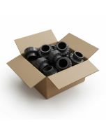 100 Pcs/Box 3/4 in. SCH-80 PVC Union Slip/Socket Pipe Fitting ASTM D2467 F1970 Wholesale Plumbing Price