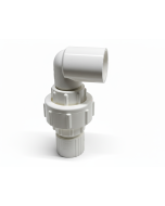 3/4 in. PVC SCH-40 Chiller Fitting Set w/ SCH40 Female-Threaded Union + Male Adapter + 90-Degree Male Threaded x Socket-End ElbowsCombo
