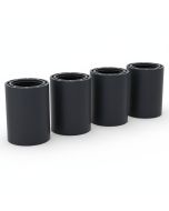 4-Pk 3/4 in. SCH-80 PVC Female Adapters Slip x FNPT NSF ASTM D2467 High Pressure Pipe Fittings