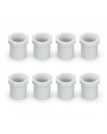 8-PK 3/4" Spigot x 1/2" Slip PVC Schedule-40 Busher Reducing Ring NSF Pipe Fittings 