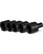 5-PK 1/2" PEX-B x Swivel FPT Adapters PPSU ASTM F2159 Rib Nut Fittings NSF