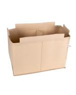 247Garden 1X2' 2X Cubical Frame Grow Bed PVC-Ready w/Dividing Walls (400GSM Tan Color Grow Bag Only, No PVC Fittings, No Poles)