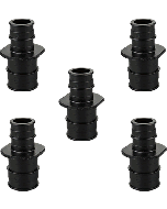 5-Pack 1" x 3/4" PEX-A Reducing Couplings PPSU Plastic Cold Expansion Fittings ASTM F1960 NSF