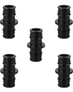 5-Pack 3/4" PEX-A Expansion Couplings PPSU Plastic PEX Fitting ASTM F1960 NSF