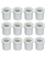 1 x 3/4 in. PVC SCH-40 Reducer Bushing 12-Pack Pressure Pipe Fittings ASTM D2466 NSF 1" Spigot x 3/4" Slip/Socket
