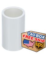 140/Box 1 in. Schedule-40 PVC Coupling/Coupler NSF Pipe Fitting SCH40 ASTM D2466