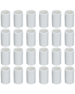 24-Pack 3/4 in. Schedule 40 PVC Slip Couplings/Couplers NSF Pipe Fittings SCH40 ASTM D2466