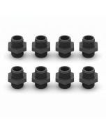 8-PK 3/4 in. Hex Nipple SCH-80 PVC Pipe Fitting & Connector NPT x NPT ASTM D2467/D2464 F1970 ANSI UPC-PW
