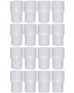 16-Pk 1 x 3/4 in. SCH-40 PVC Reducing Couplings NSF ASTM D2466 Pipe Fittings Slip/Socket