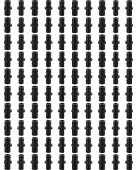 100-Pack 1/2" PEX Expansion Couplings PPSU Plastic Fittings ASTM F1960 NSF PEX-A