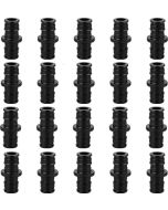 20-Pack 1/2" PEX Expansion Couplings PPSU Plastic Fittings ASTM F1960 NSF PEX-A
