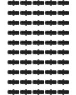 50-Pack 1/2" PEX Expansion Couplings PPSU Plastic Fittings ASTM F1960 NSF PEX-A