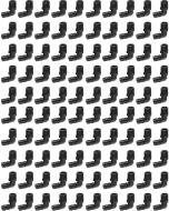 100-Pack 1/2" PEX-A x MPT 90° Male Elbow Adapter PPSU Plastic Expansion PEX Fitting ASTM F1960 NSF