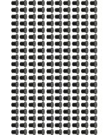 200-Pack 1/2" PEX-A Expansion Plug PPSU Plastic Fitting ASTM F1960 NSF