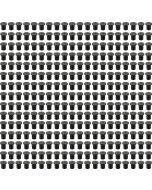 300-Pack 1/2" PEX-A Expansion Plug PPSU Plastic Fitting ASTM F1960 NSF