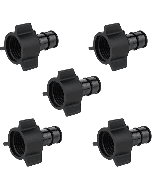 5-Pack 1/2" PEX-A x Swivel FPT Female Adapter PPSU Plastic Cold Expansion Fitting ASTM F1960 NSF