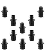 10-Pack 1" x 3/4" PEX-A Reducing Couplings PPSU Plastic Cold Expansion Fittings ASTM F1960 NSF