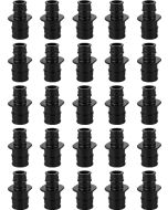 25-Pack 1" x 3/4" PEX-A Reducing Couplings PPSU Plastic Cold Expansion Fittings ASTM F1960 NSF