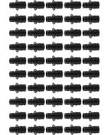 50-Pack 1" x 3/4" PEX-A Reducing Couplings PPSU Plastic Cold Expansion Fittings ASTM F1960 NSF