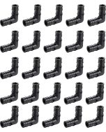 25-Pack 1" PEX-A 90° Elbows PPSU Plastic Expansion Fittings ASTM F1960 NSF