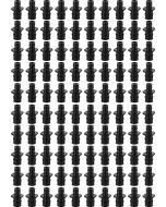 100-Pack 3/4" x 1/2" PEX-A Reducing Couplings PPSU Plastic Cold Expansion PEX Fittings ASTM F1960 NSF
