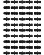 50-Pack 3/4" PEX-A Expansion Couplings PPSU Plastic PEX Fitting ASTM F1960 NSF