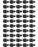 50-Pack 3/4" PEX-A x MPT Male Adapters PPSU Plastic Cold Expansion Fittings ASTM F1960 NSF