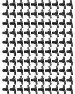 100-Pack 1/2" x 1/2" x 3/4" PEX Tee, PPSU ASTM F2159 Fitting