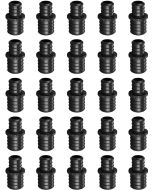 25-Pack 1 in. x 3/4 in. PEX Crimp Reducing Couplings Plastic PPSU PEX-B Fittings ASTM F2159 NSF