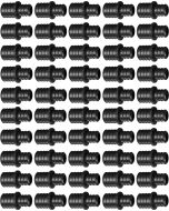 50-Pack 1 in. x 3/4 in. PEX Crimp Reducing Couplings Plastic PPSU PEX-B Fittings ASTM F2159 NSF