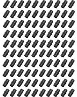 100-Pack 1 in. PEX Crimp Couplings Plastic Barb PEX-B Fittings for Hot/Cold Water Pipe Line ASTM F2159