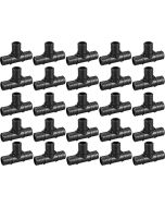 25-Pack 1 in. PEX Crimp Tee Fitting Plastic PPSU ASTM F2159 NSF