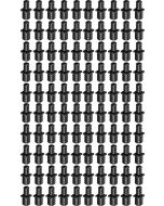 100-Pack 3/4" x 1/2" PEX Crimp Reducer Coupling, PPSU Poly ASTM F2159 Fitting NSF-Certified