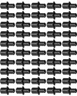 50-Pack 3/4" x 1/2" PEX Crimp Reducer Coupling, PPSU Poly ASTM F2159 Fitting NSF-Certified