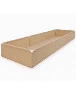 4X12 Frame Grow Bed w/Moisture Wall w/1" PVC Fittings for Frame