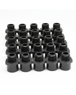 20-Pack 3/4 in. Schedule 80 PVC Male Hex Adapters Pipe Fittings (Socket x MPT) NSF ASTM D2467/D2464 NPT Precision-Grade Fittings