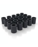 20-Pk 3/4 in. SCH-80 PVC Female Adapters Slip x FNPT NSF ASTM D2467 High Pressure Pipe Fittings