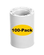 100-Pack 1/2 in. Schedule 40 PVC Female Adapters NSF Pipe Fittings (FPT-Threaded x Socket) SCH40 ASTM D2466