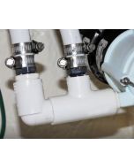  1/2" PVC SCH-40 Marine Manifold With "F" Type Fitting Kit FPT x FPT x FPT 